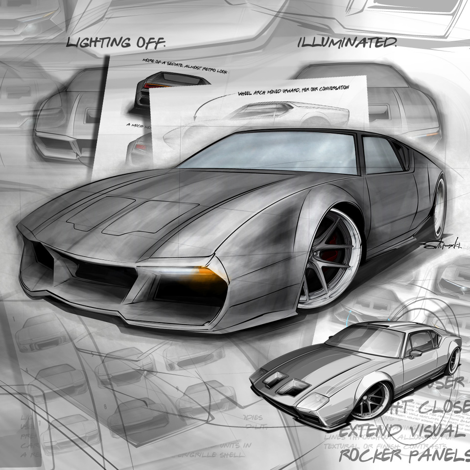 rendering Vehicle concept Custom Car Cars Vehicle Design