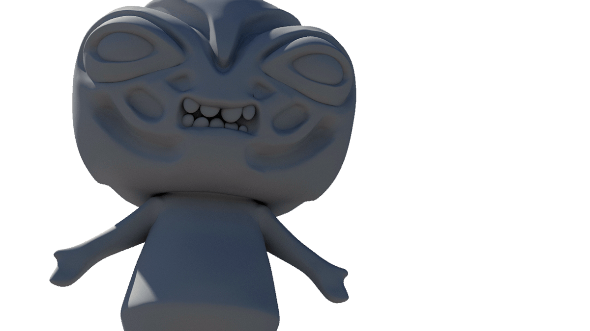 Tiki 3d modeling Character Zbrush 3ds max