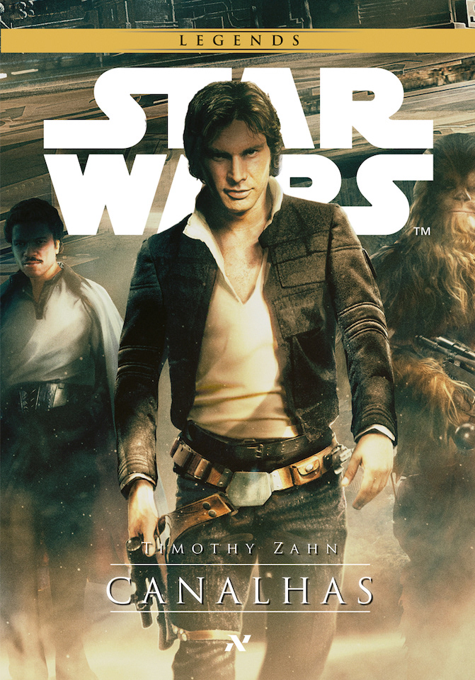 star wars book cover Scoundrels Han Solo Chewbacca Sci Fi Lucasfilm cover starship jedi