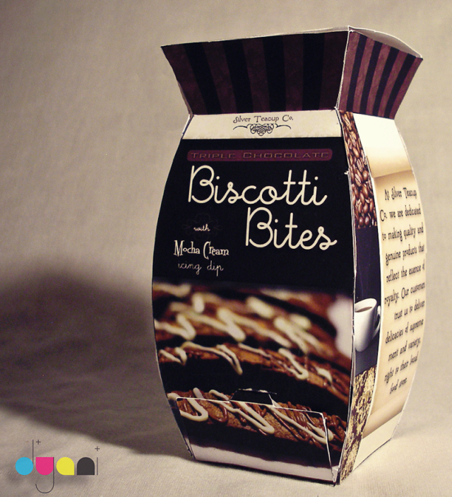 Biscotti snack gourmet package