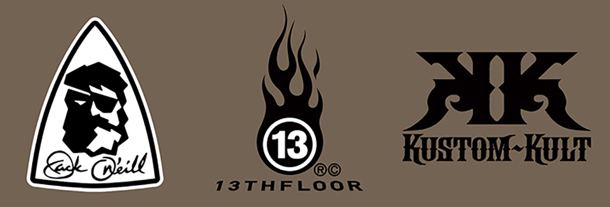 kustom kult custom cult 13thfloor 13th floor logos brand marks icons toy logos Logo Design trademark design