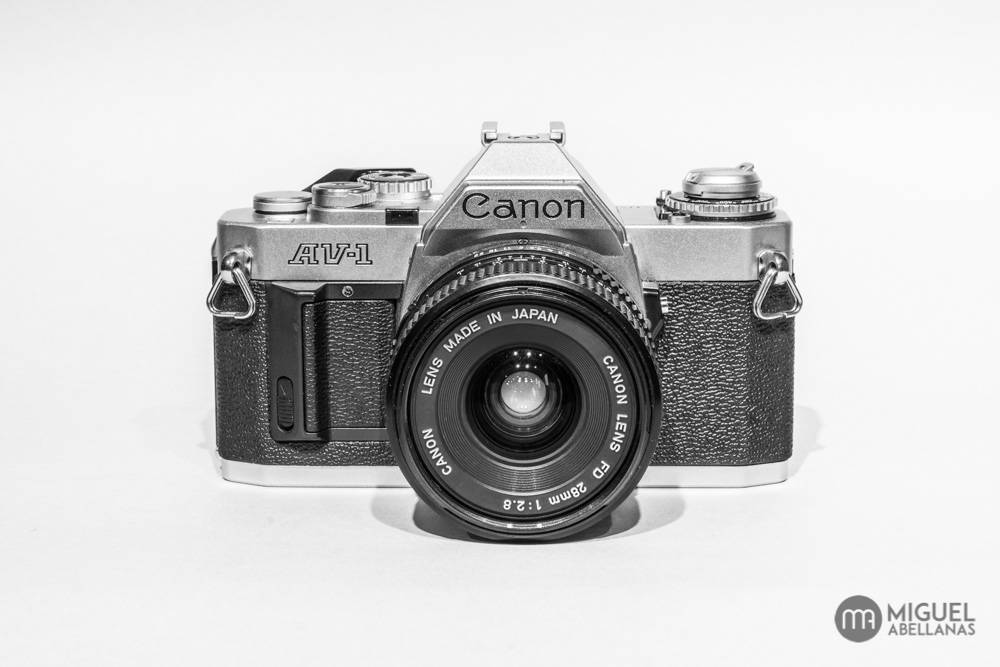 Canon AV-1 analog photography camera