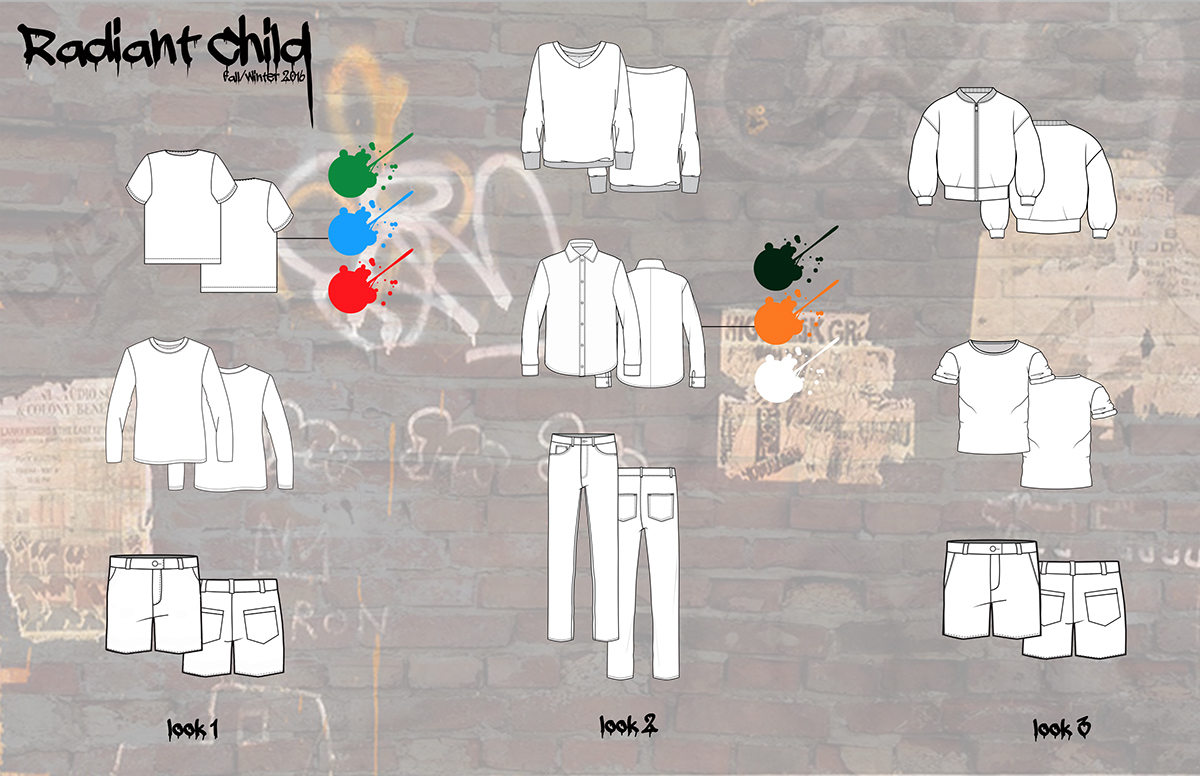 childrenswer boys cool graphic jean michel basquiat Basquiat apparel accessories sport