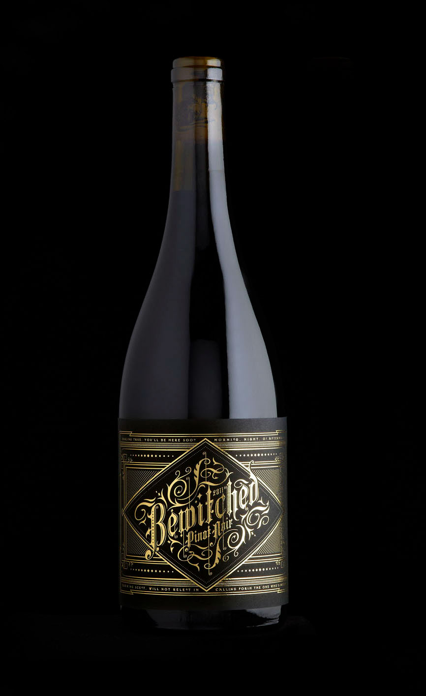 Bewitched truett hurst Stranger & Stranger wine vino Red wine red bottle alcohol dark sexy pinot noir