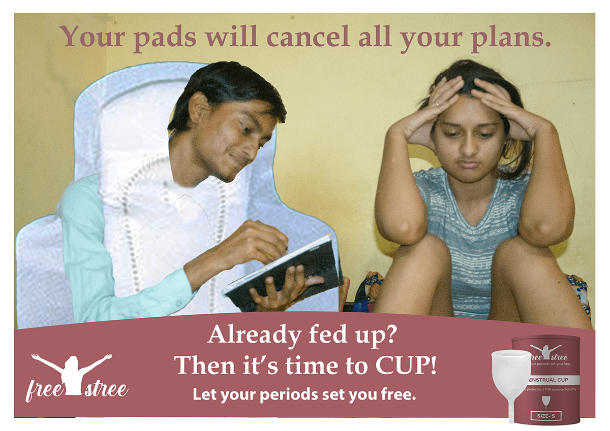 CUPADS Digitas menstrual cups menstrualbrand menstrualcupads ogilvy paddy