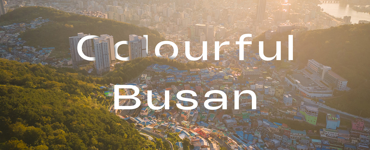 Busan Pusan Korea South Korea gamcheon Aerial drone Photography  fujifilm Culture Village