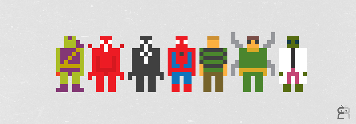 pixels pixel heroes edzel rubite cebu sknny Avengers akatsuki breakingbad naruto