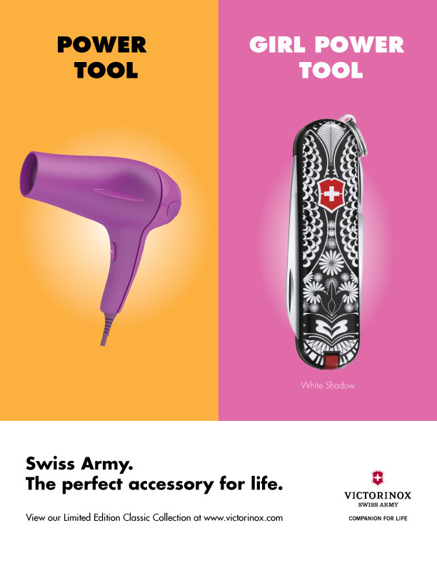 swiss army ad design
