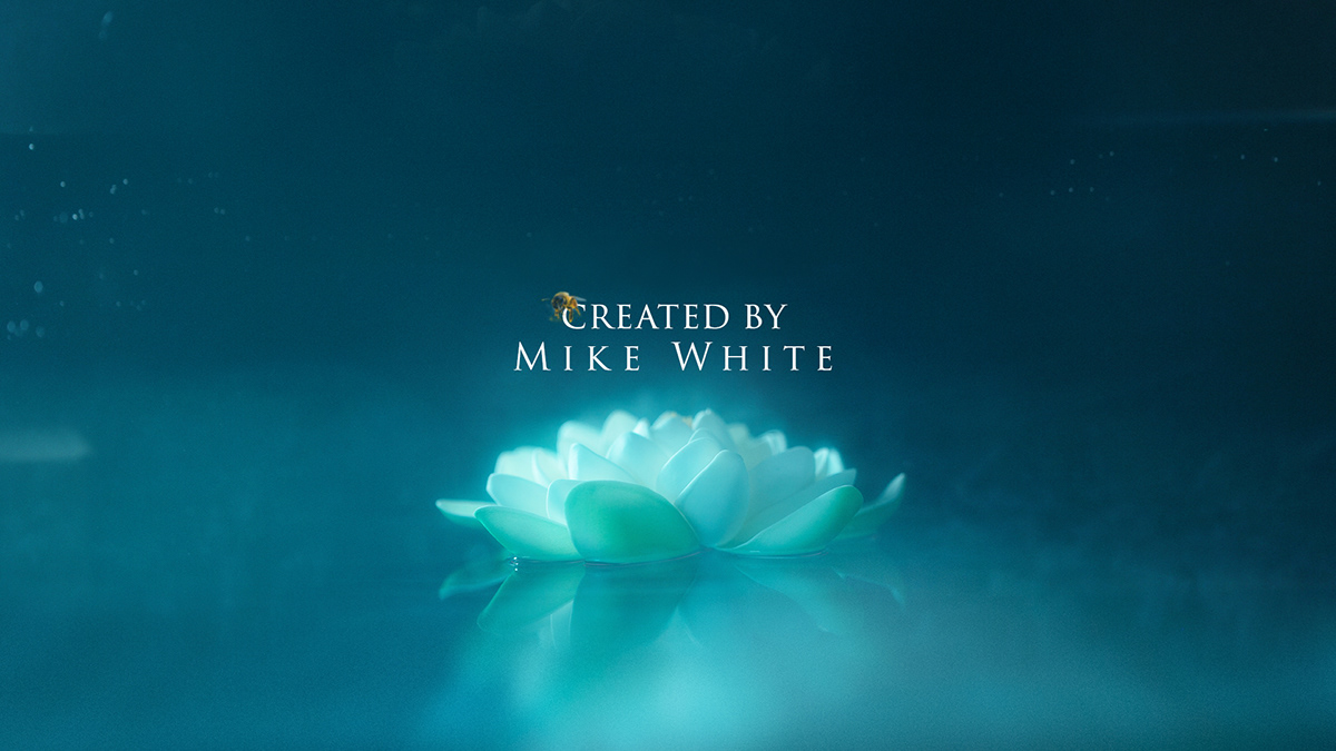 boards cinematic design flower hbo Main title photoshop Style Frames white lotus