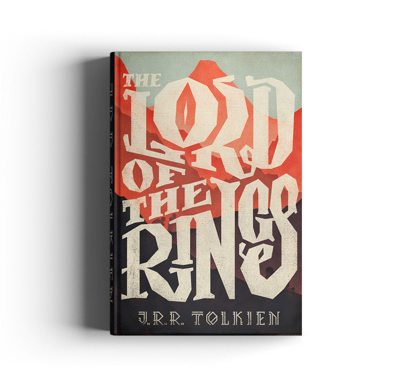 ILLUSTRATION  typography   lettering type book book cover texture design