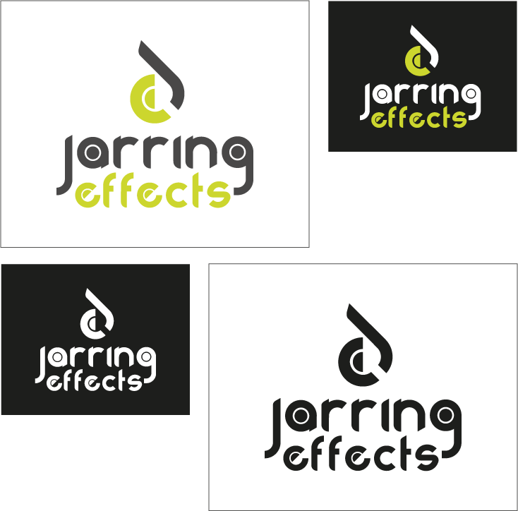 graphic design song jarring effect print visual identity electronic mix dj