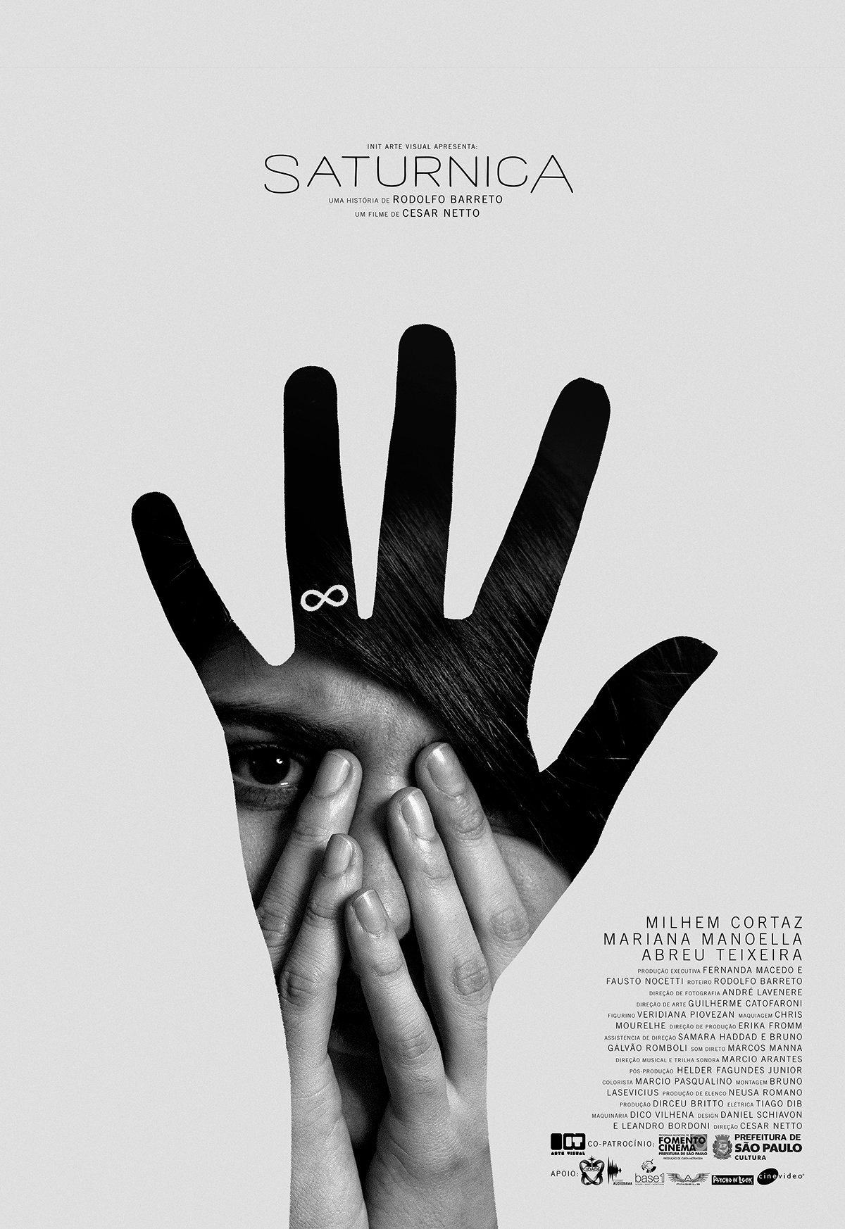 print poster short film saturnica posters design art Cinema movie girl woman