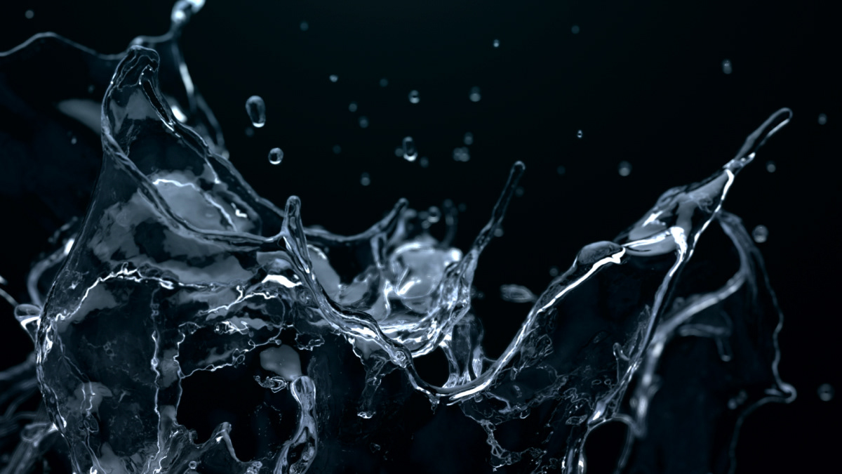 realflow macro redshift octane cinema 4d aqua water splash fluid Liquid