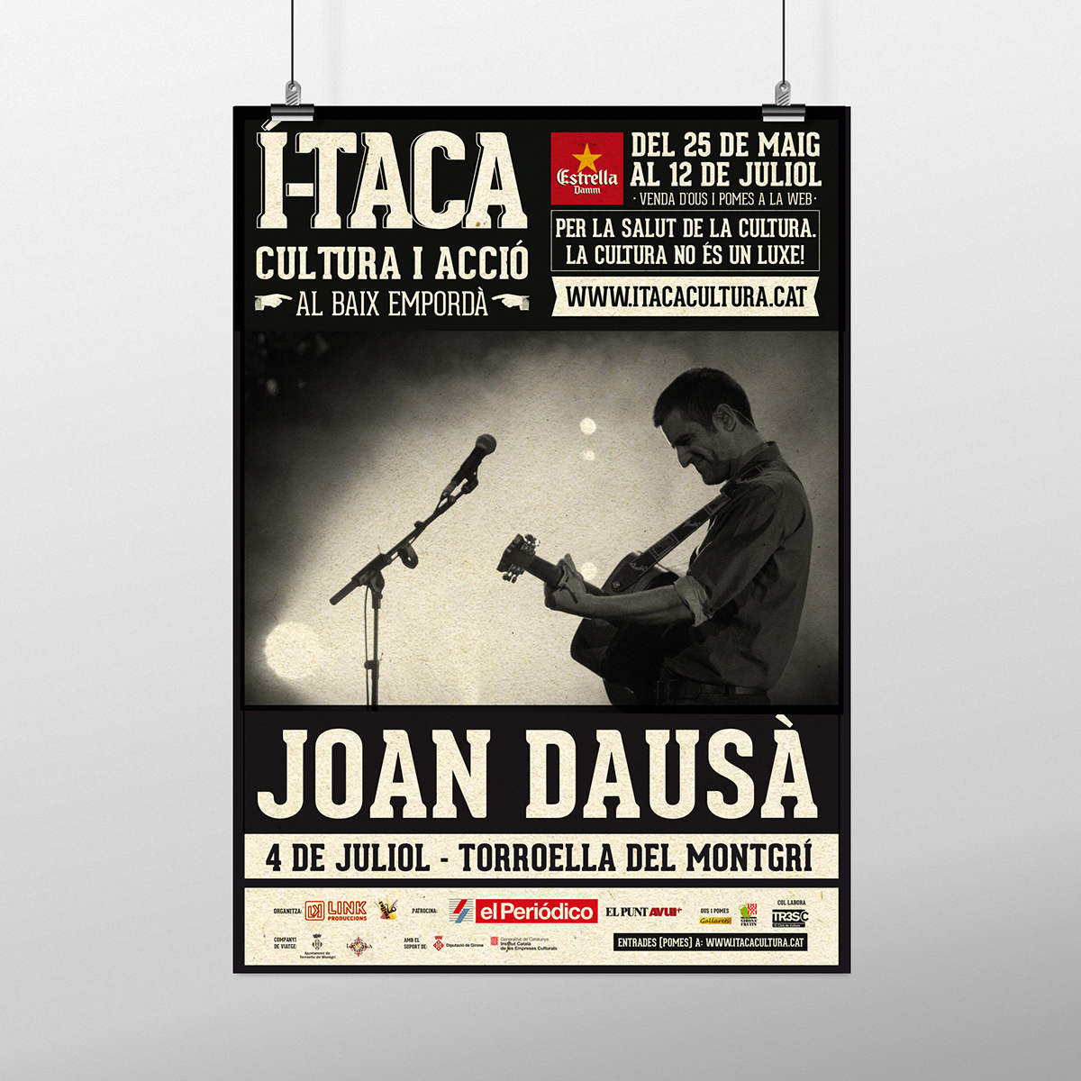 itaca festival poster print