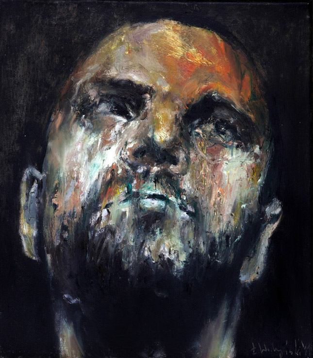 portrait Oil Painting figurative art artwork canvas face man painting   woman