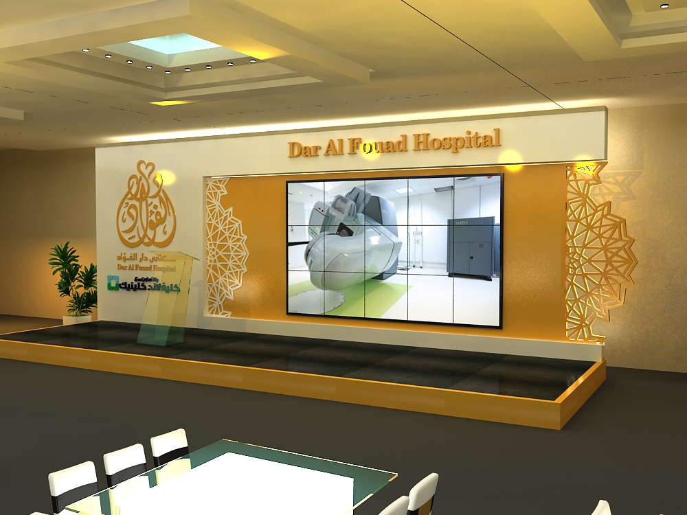 Dar Al Fouad hospital Event booth Stand design medical