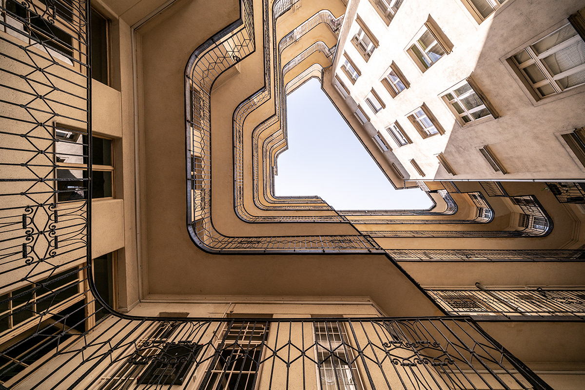 architecture building old houses budapest hungary look up house geometry symmetry