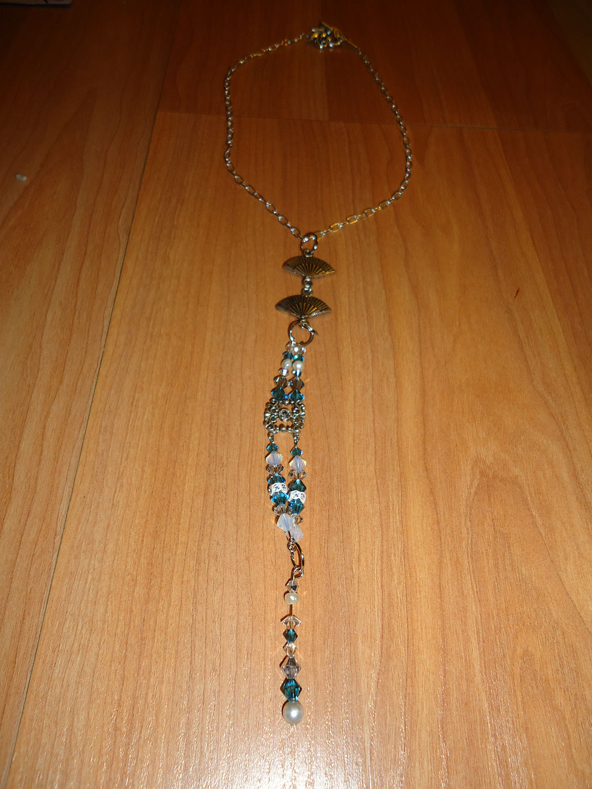 Necklace Swarovski fans jewelry DIY chains