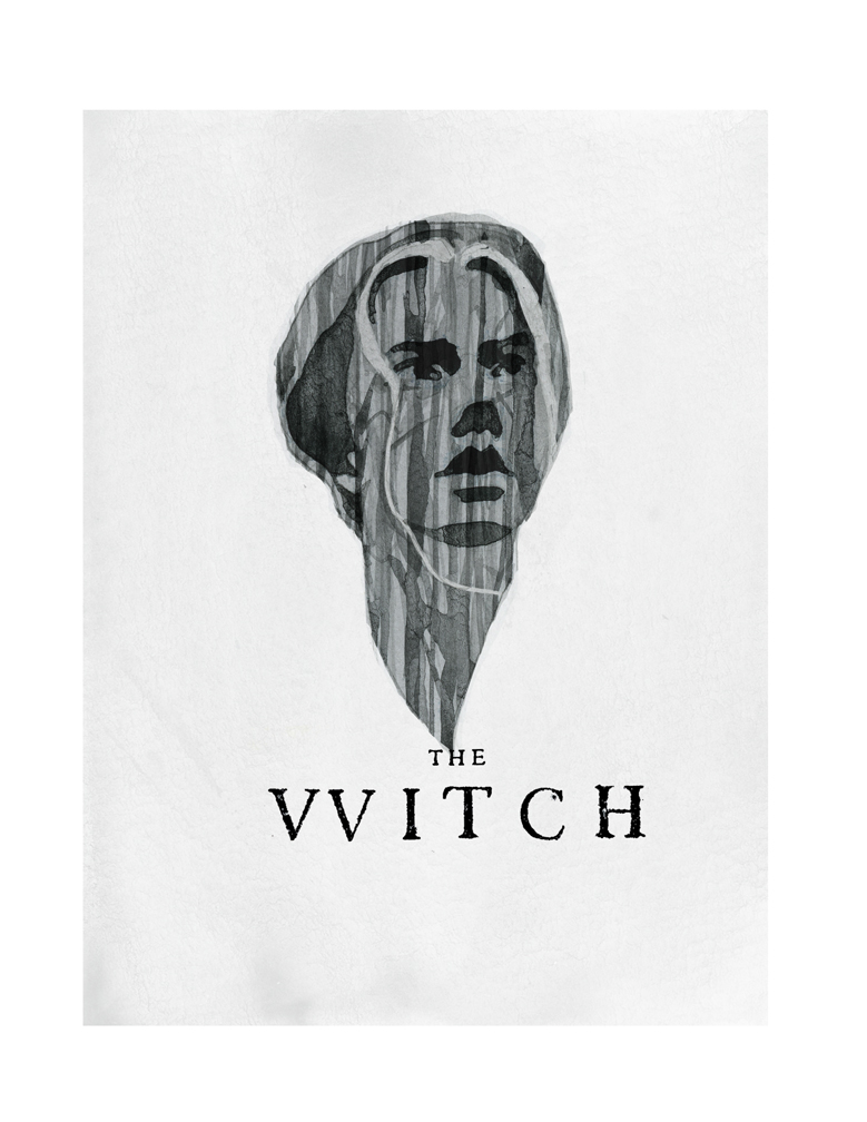 poster PosterArt filmposter thewitch thewitchmovie ink brushpen sumiink design