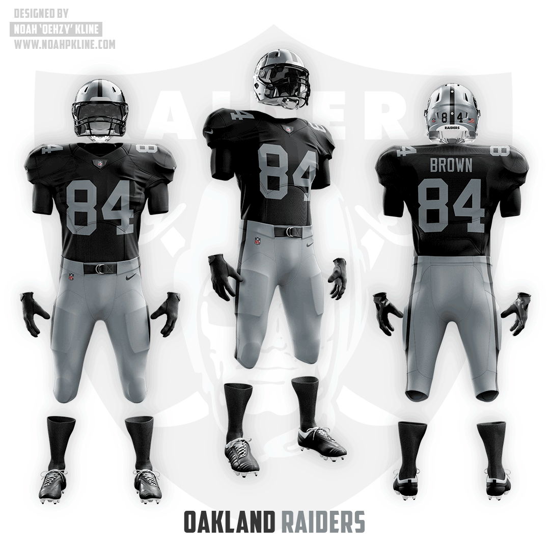 Raiders New Uniforms
