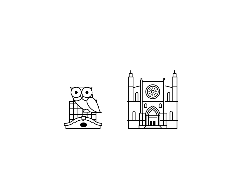 barcelona icons pictograms iconic Gaudi city line ilustracion Iconos pictos esiete design Icon vector graphic