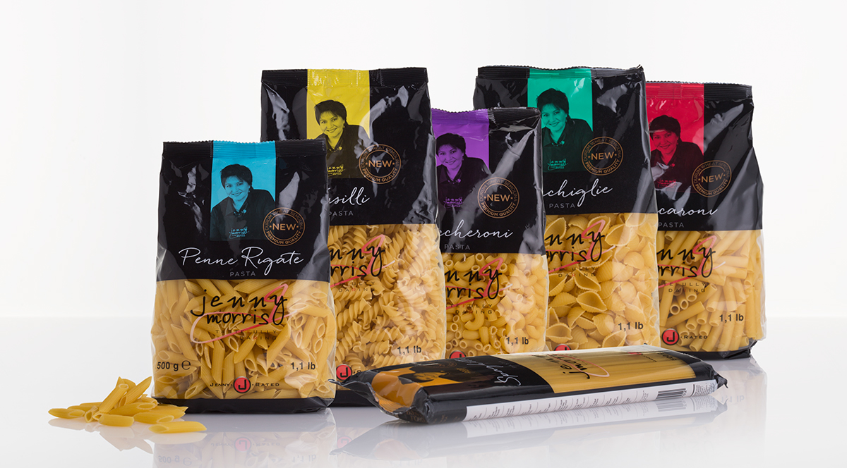 Pasta jenny morris black colour bayview foods range cape town south africa bright Fun design Pack