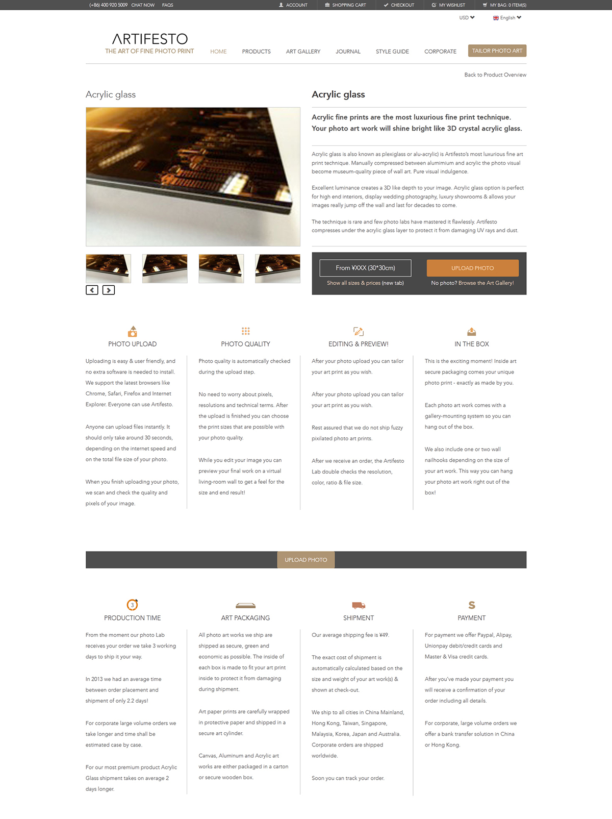 artifesto.cn flat design minimalistic design Webdesign