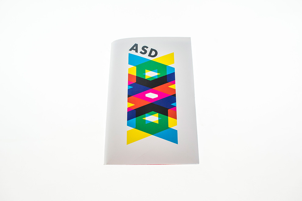 asd autism spectrum disorder CMYK booklets a2 aspergers girls boys type clean creative Futura helvetica