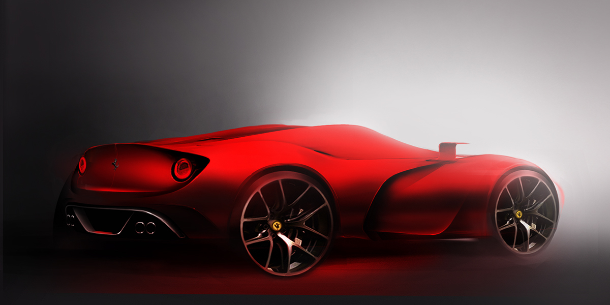 FERRARI Mille Miglia concept design automotive   car