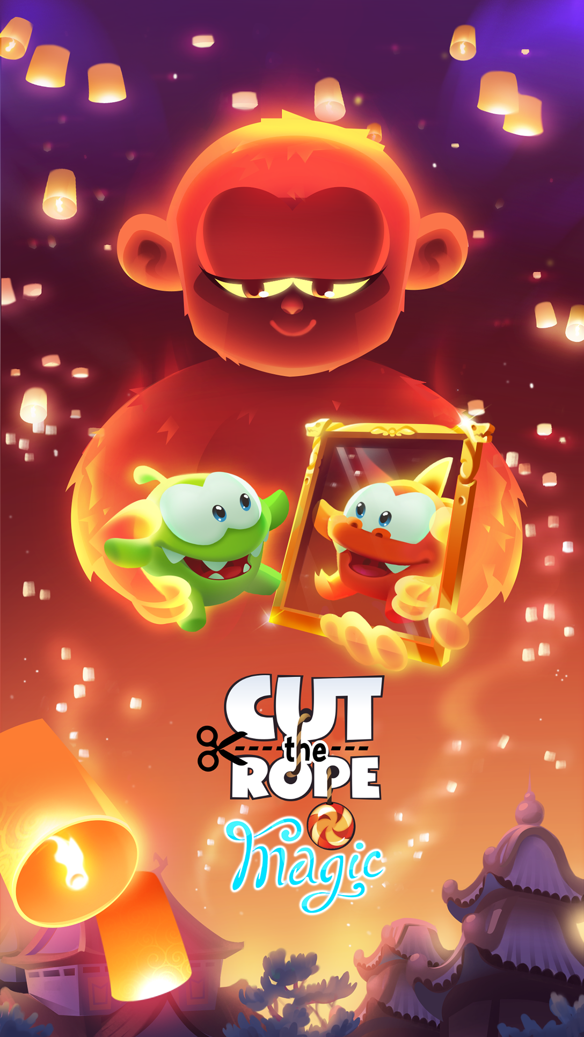 Cut the Rope Magic (app icon) on Behance