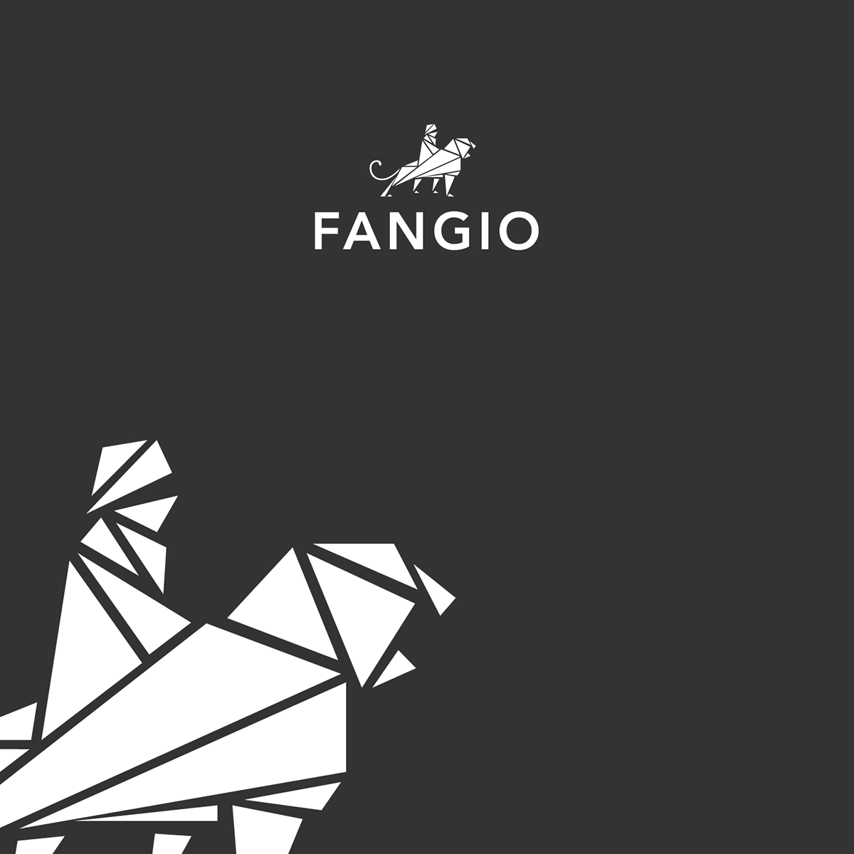 fangio prince sand logo design identity brand graphic lion tiger men man jungle desert