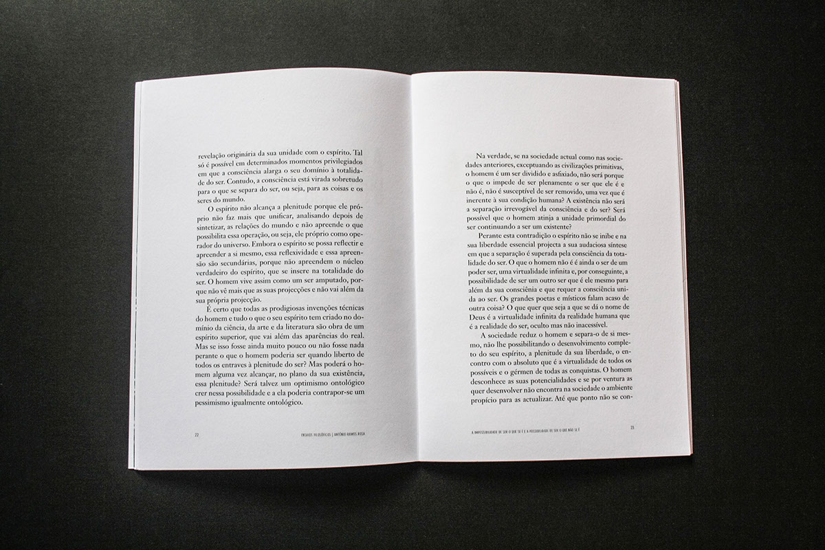 book book design Portuguese authors essays cover design