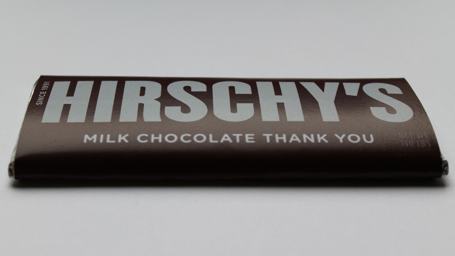 hershey hirschy bar chocolate thank You thank you thankyou Resume creative student matthew hirsch