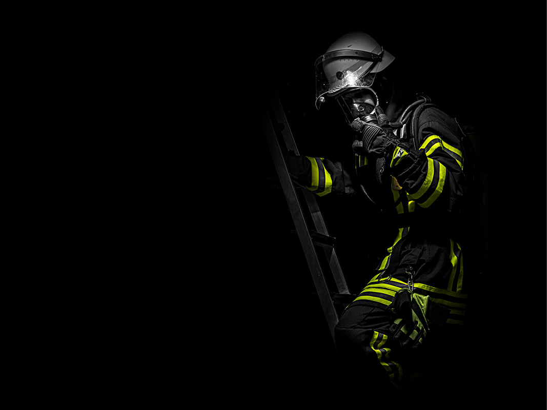 branding  Grafikdesign Feuerwehr Borgloh fire brigade neon Photography  germany osnabruck