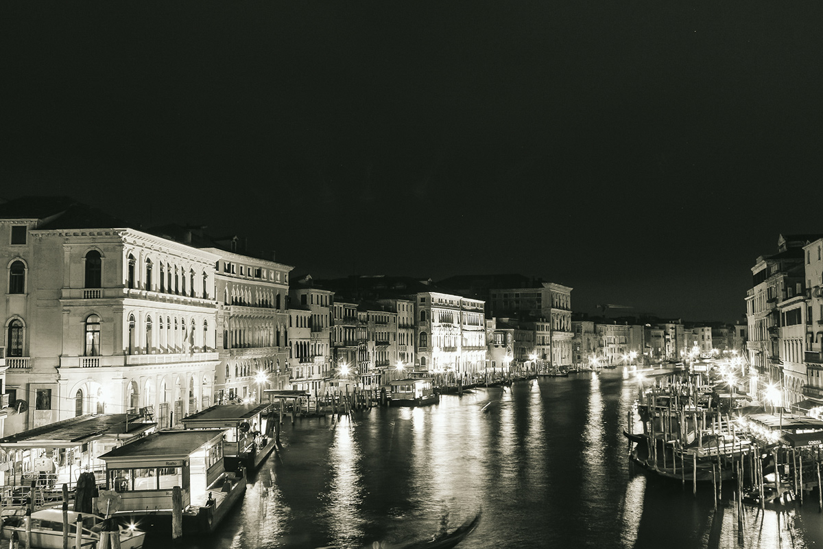Venice Italy night Street tripping