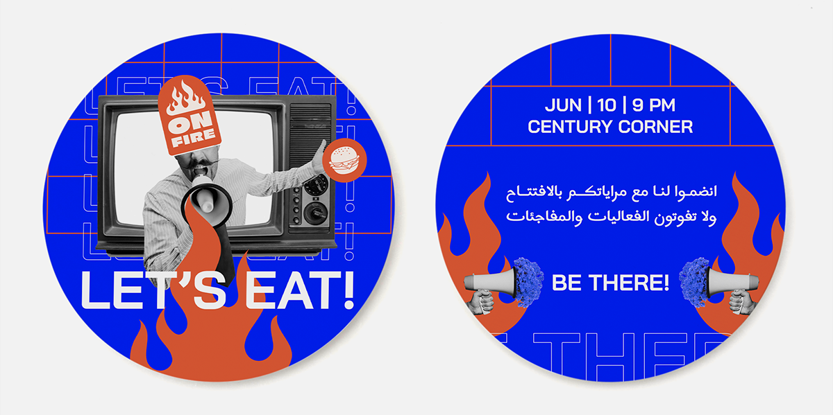 burger restaurant Food  KSA Saudi Arabia Social media post social media Social Media Design Invitation Fast food