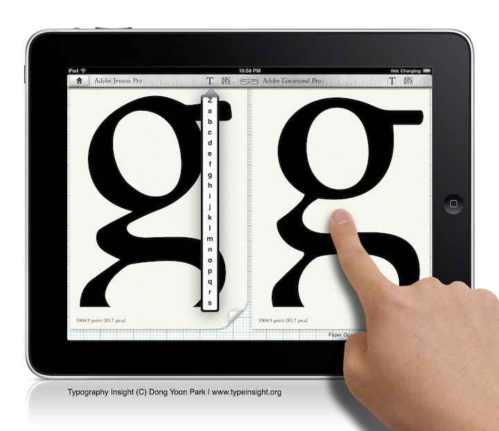 mobile ios iPad Education Typeface learning type appstore itunes student
