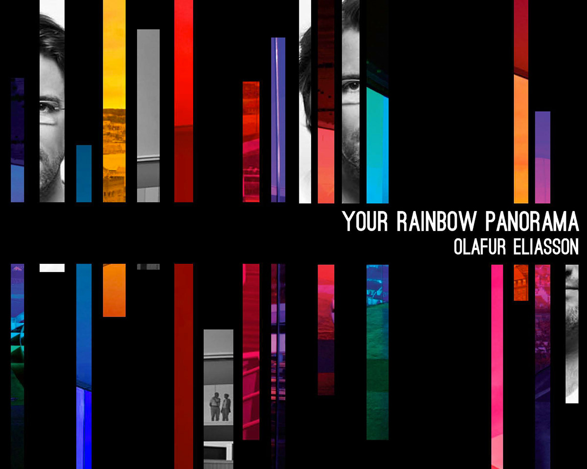 rainbow panorama poster Project colors