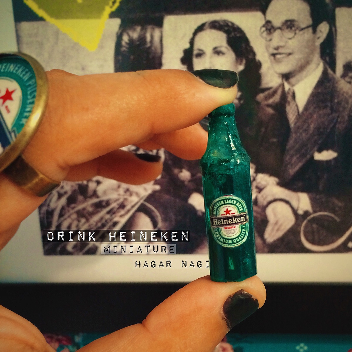 drinkminiature hagar nagi Miniature sculpting  Coca Cola pepsi 7Up heniken Stella