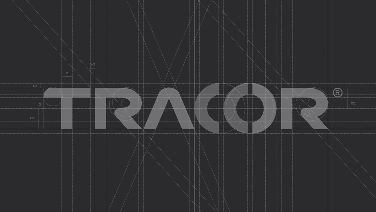 Adobe Portfolio Traccor identity Corporate Identity construction development logo debashis nayak India