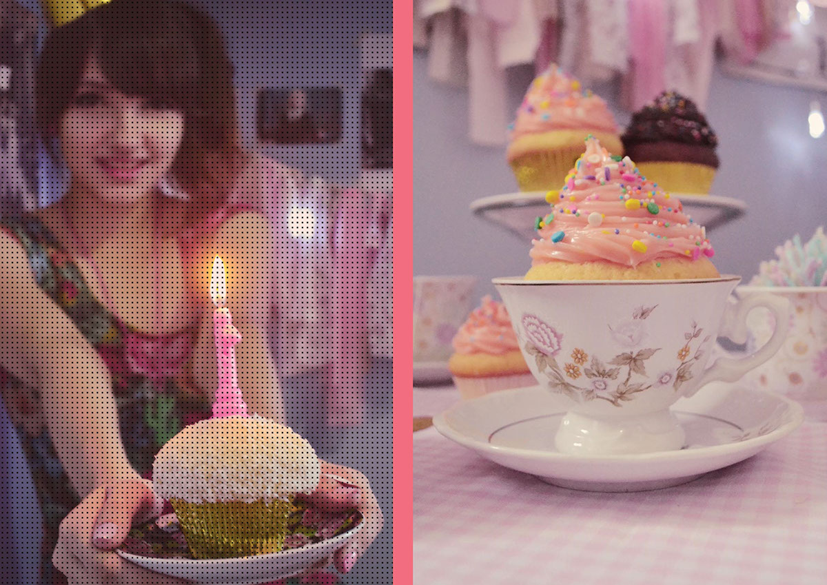 photoshoot cupcakes
