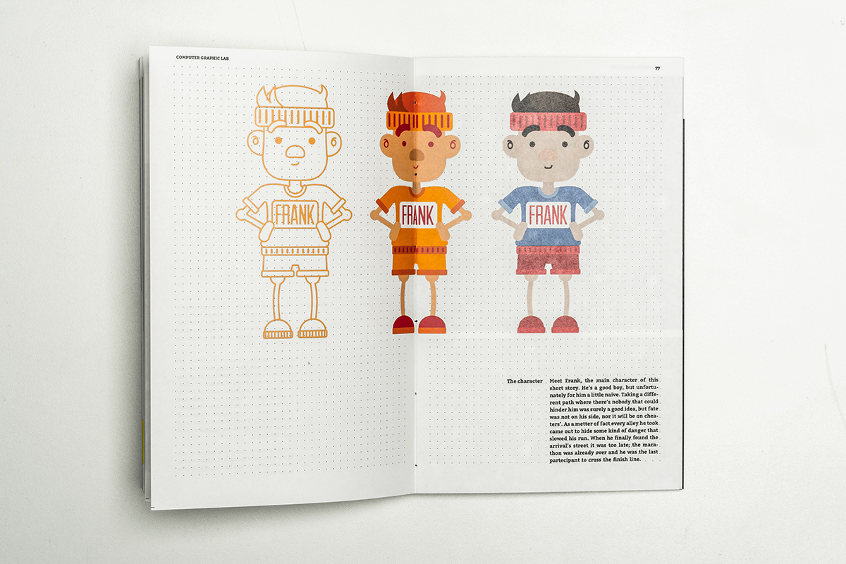 portfolio book magazine issue design graphic design  Project new binding