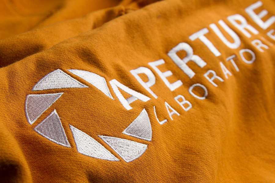 Portal 2 portal Valve test subject aperture labs aperture laboratories Lounge Pants Fleece pants