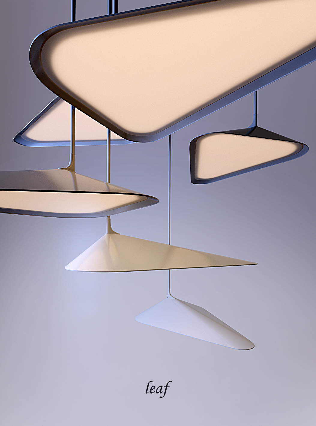 Lamp design light suspended