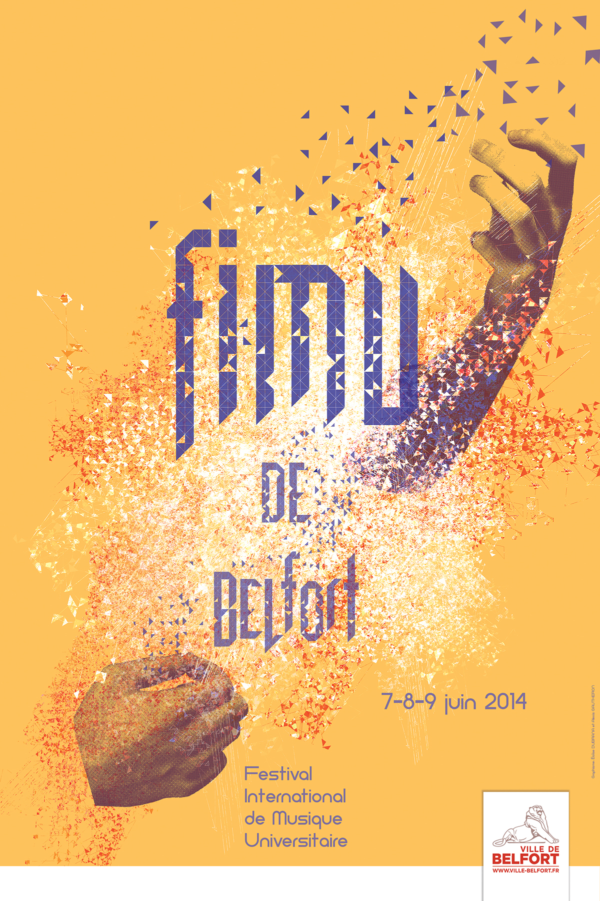 FIMU Musique belfort poster festival