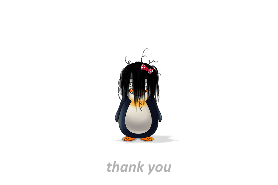 game design  Character concept art penguin Logo Design