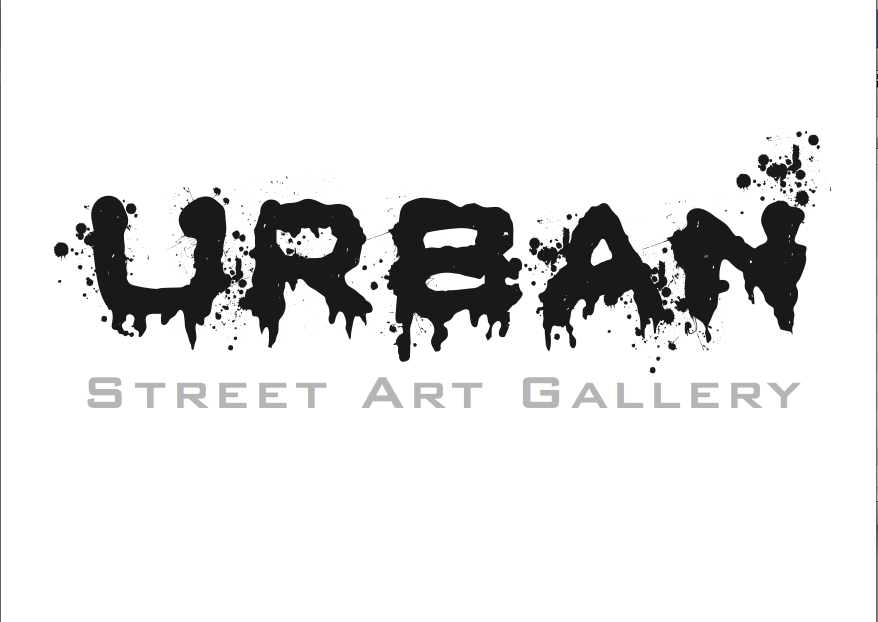 Urban  street art gallery  typography hand rendered hand rendered Typeface design