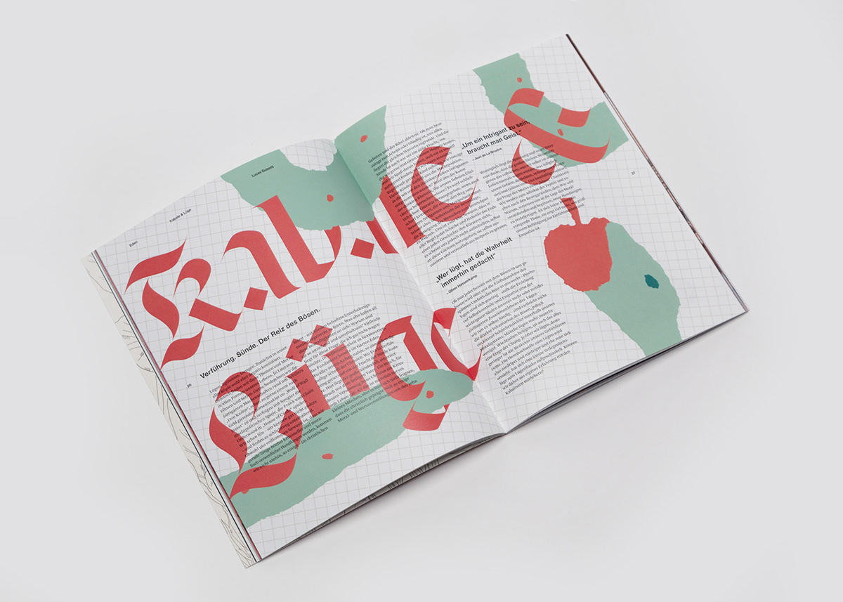 editorial design  magazin