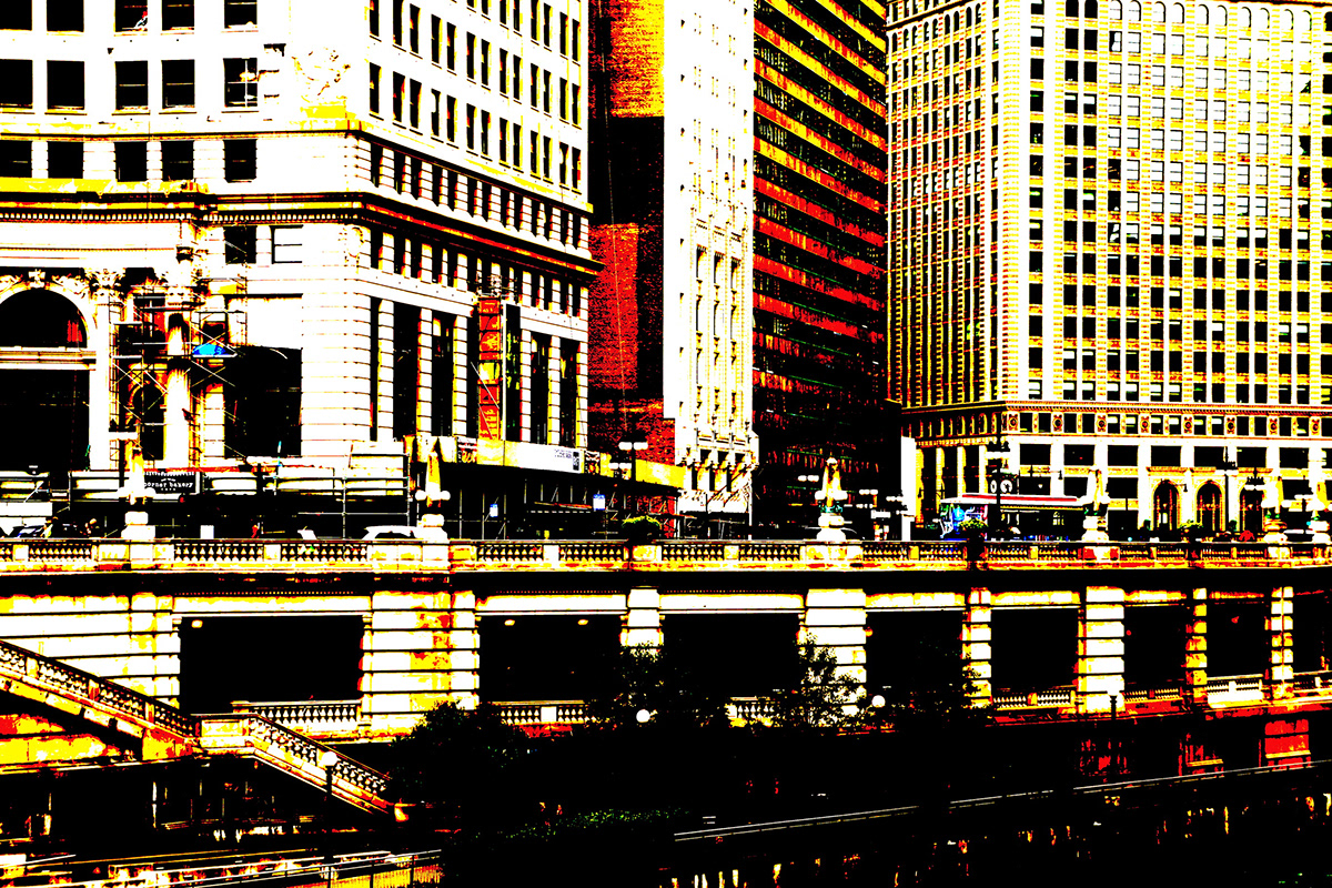 chicago abstract city