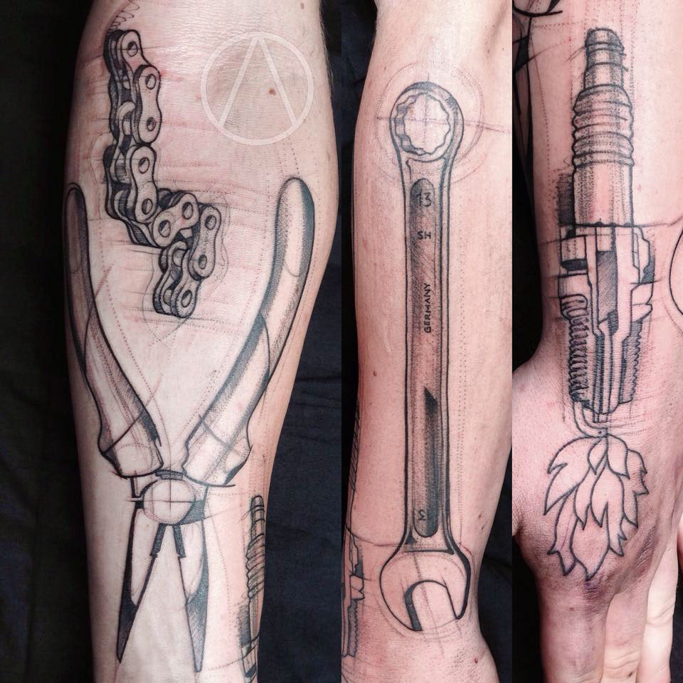 double ended candle tattooTikTok Search